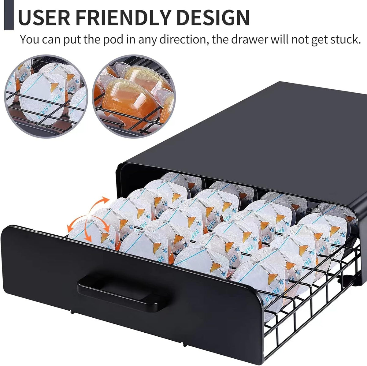 Pod Holder for Cocktail Capsules (40 pods) J601