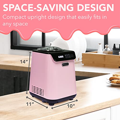 2.1 Qt. Stainless Steel Ice Cream Maker T276452
