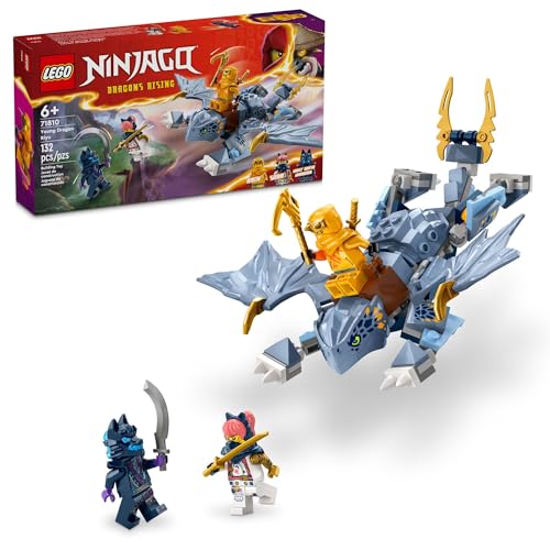 Young Dragon Riyu Playset with 3 Ninja Minifigures F915
