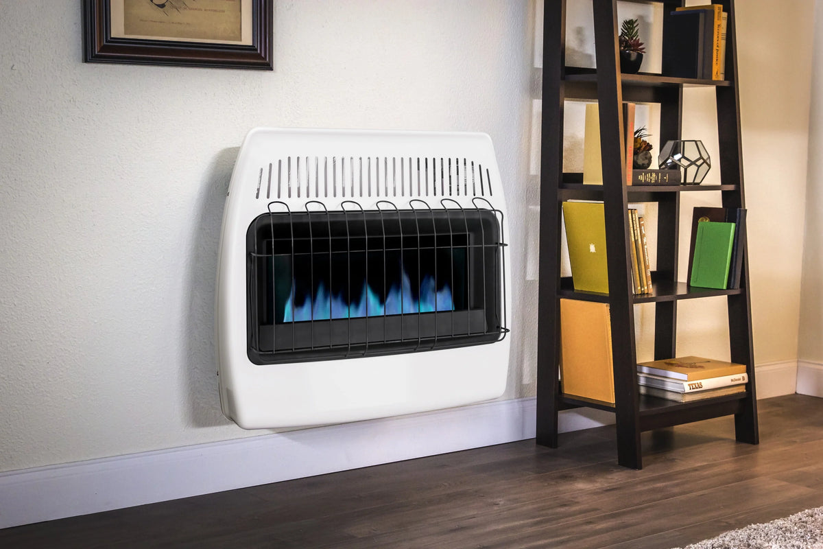 30,000 BTU Natural Gas Blue Flame Vent Free Wall Heater V33327