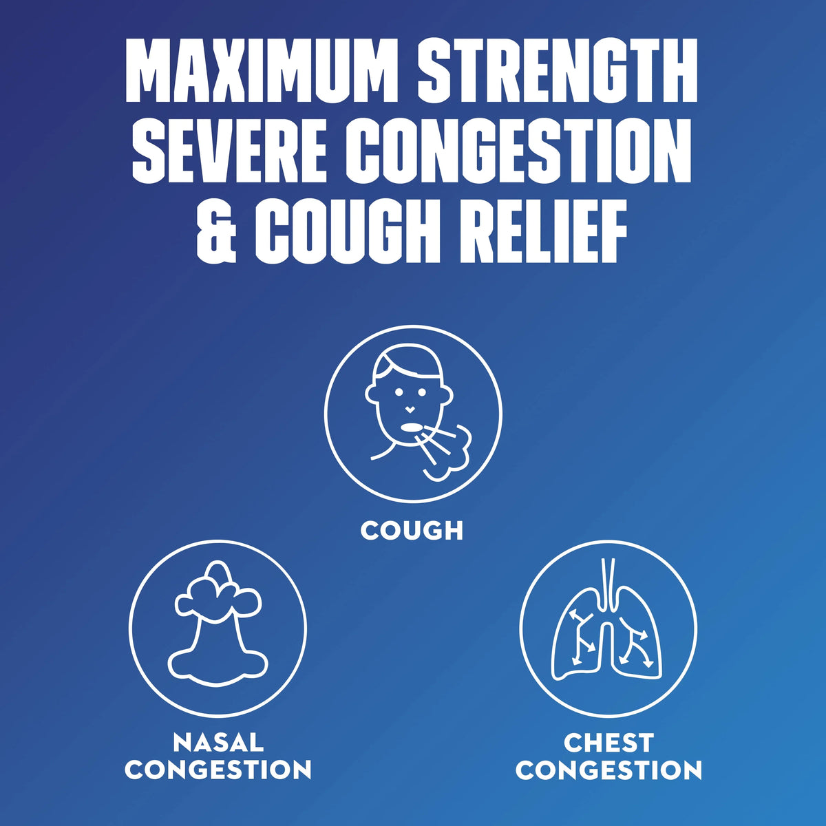 Severe Congestion & Cough Cold and Flu Liquid Medicine, 6 fl oz Q334