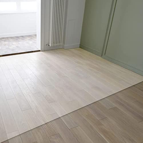 Clear Vinyl Plastic Floor Runner Protector Rug, 1.5mm T5097