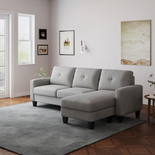 Blue Polyester L Shaped Sofa B31107