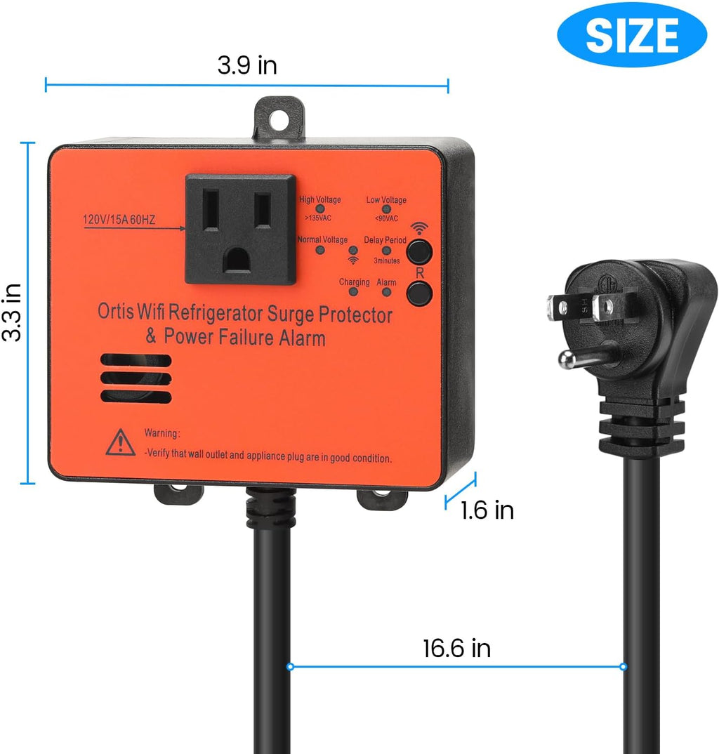 Smart Power Failure Alarm with Surge Protector U47155