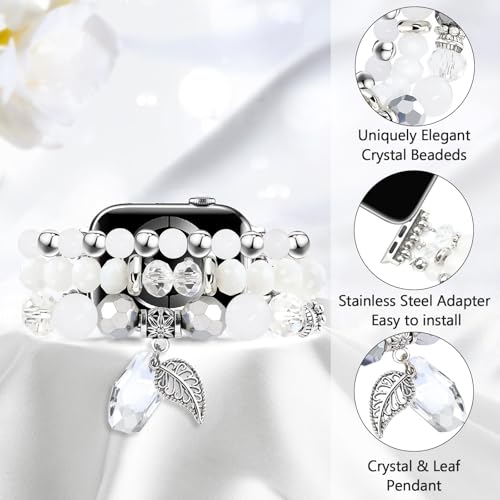 Bracelet Beaded Bands Elastic Stretch Crystal Strap H757