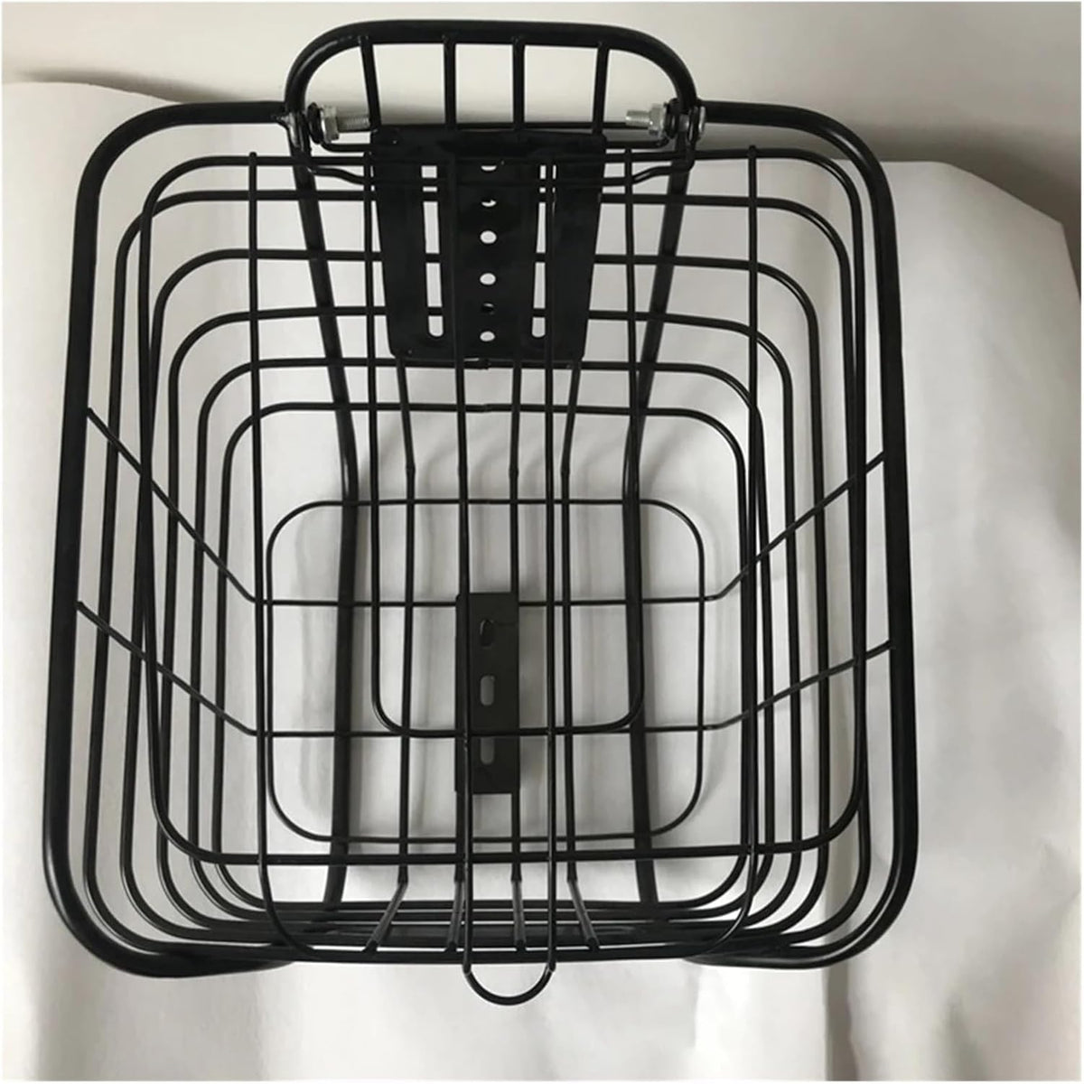 Large-Capacity Metal Bike Basket with Cover L4528