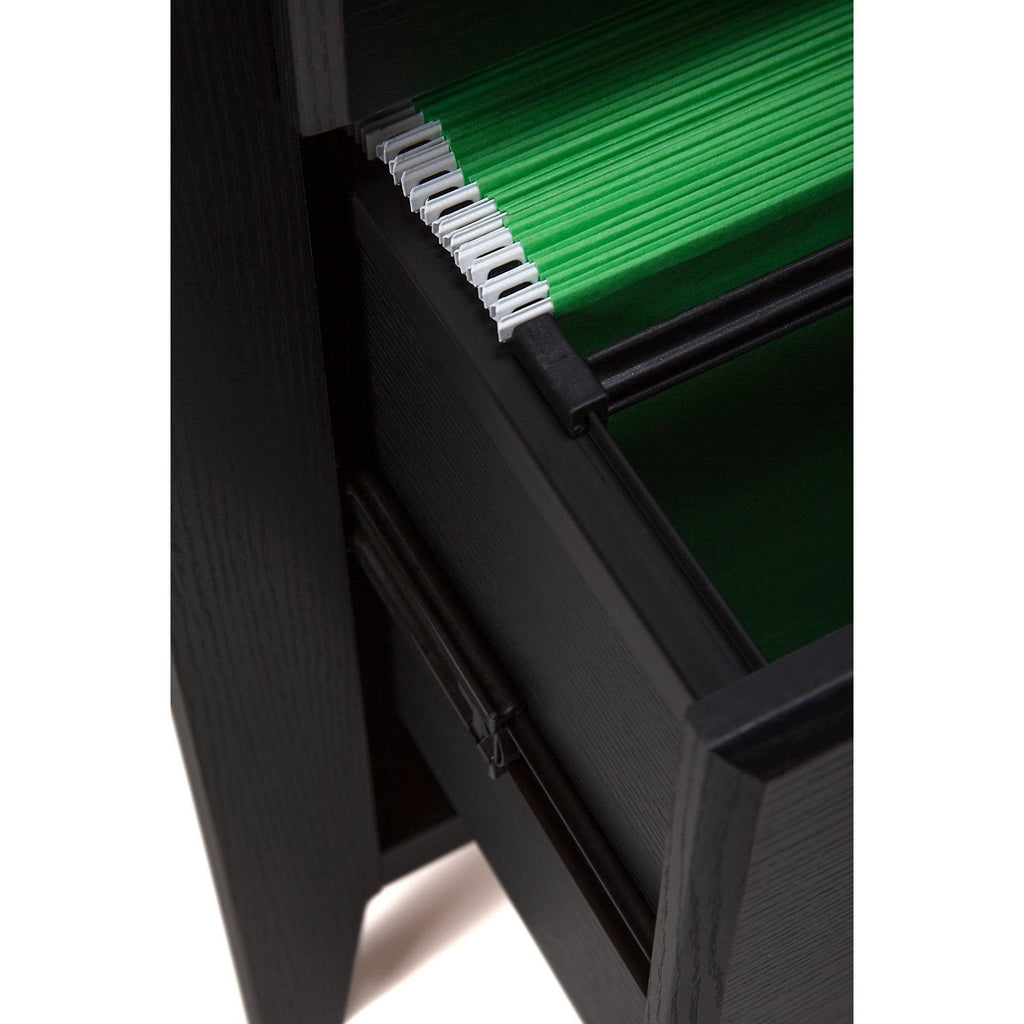 60W L Desk with Bookcase and Lateral File O878740