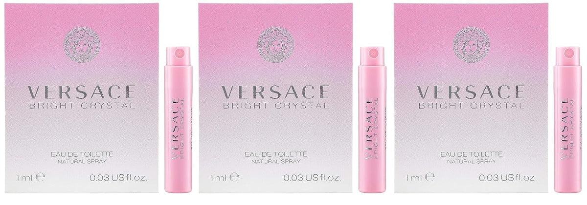 3 Eau De Toilette Spray Sample Travel Vials .03 oz / 1 ml Each T522