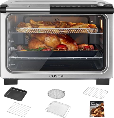 13-in-1 26-Quart Ceramic Air Fryer Toaster Oven Combo V27499