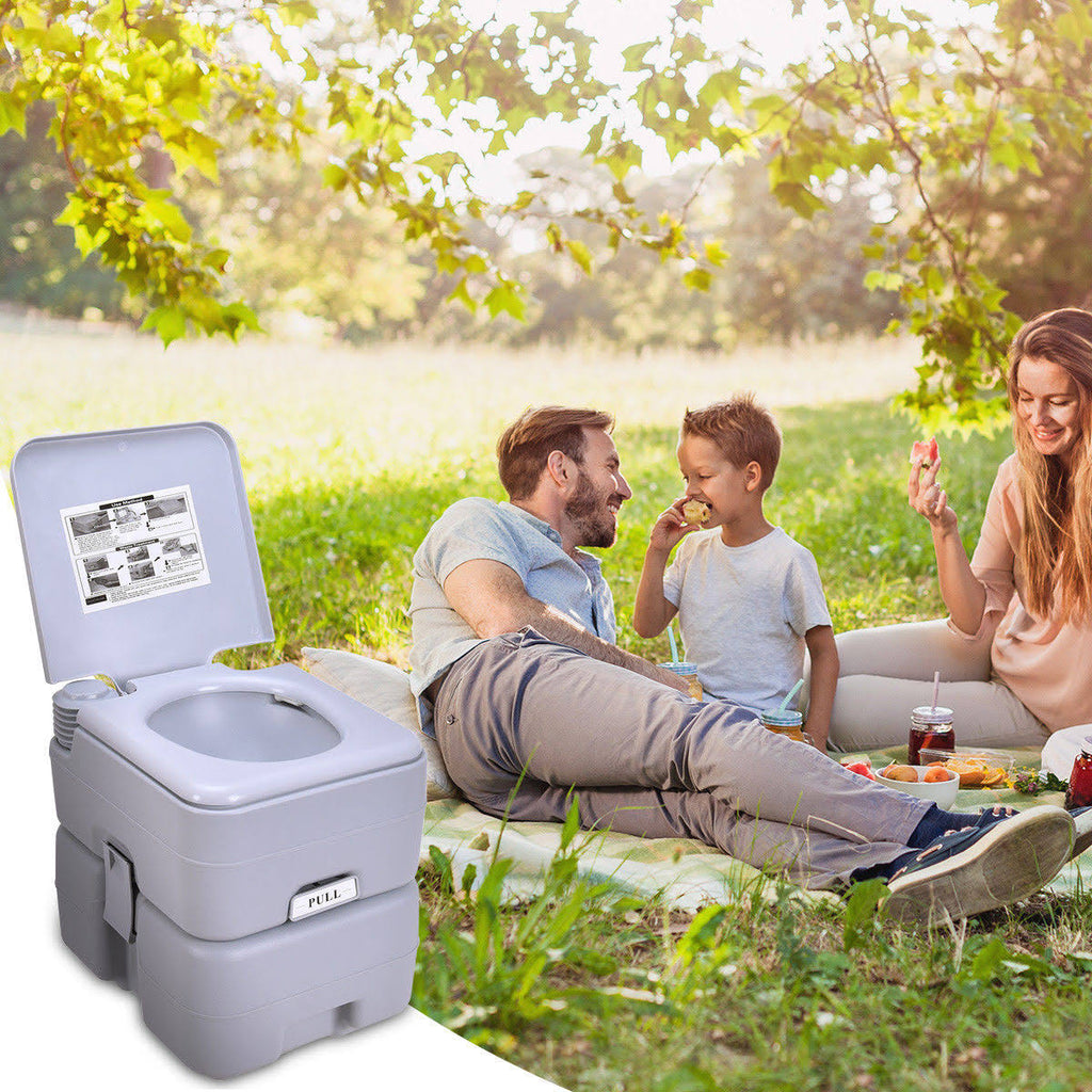 5 Gallon 20L Portable Flush Toilet Y372