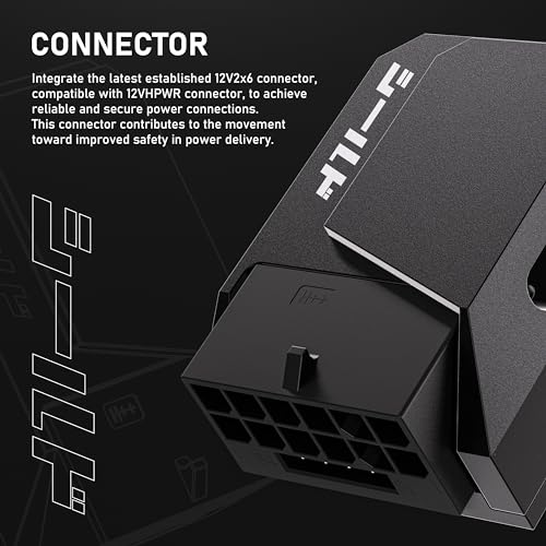 PCIe 5.0 Adapter 600W 12+4pin 16pin 12VHPWR 90 Degree Right Angle Red 1 Pack K664
