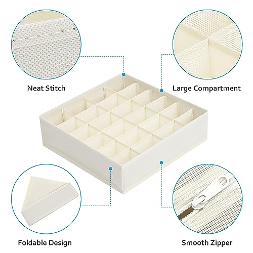 Black Set of 4 Drawer Organizer K383036