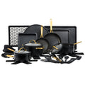32-Piece Non-Stick Cookware & Bakeware Set, Black P589