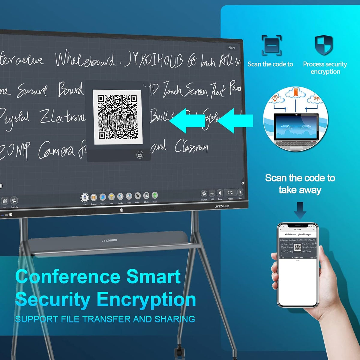86inch 4K UHD Touch Screen Interactive Whiteboard M7469