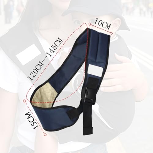 Navy Ergonomic Baby Sling Carrier with Adjustable Strap Y426948