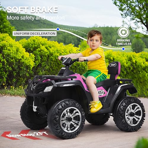 24V 2 Seater Kids Ride on ATV Car 4WD Quad Electric Vehicle R537400