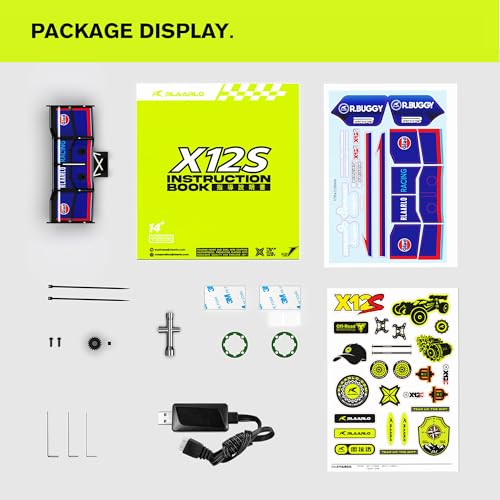 1/12 RC Buggy Off-Road Truck with 3S Battery U74689