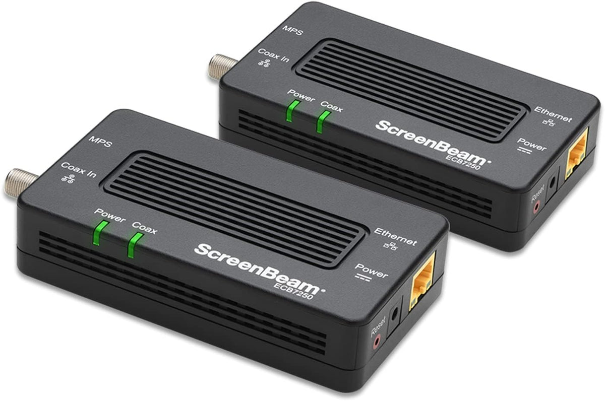 Bonded MoCA 2.5 Network Adapter 2.5 Gbps Ethernet Port 2 Pack X20891