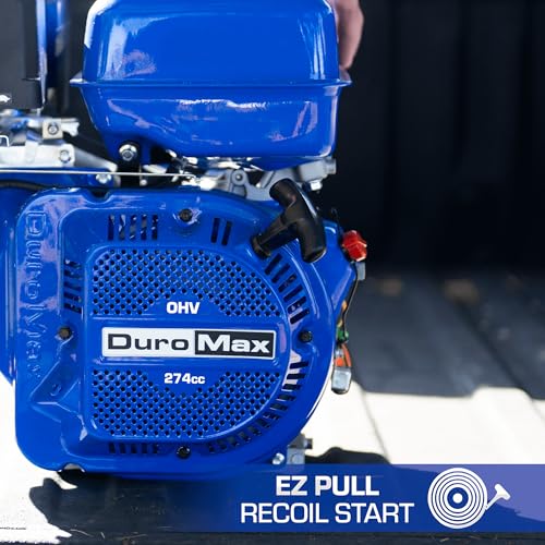 Blue 500cc Gas Powered Engine X93404