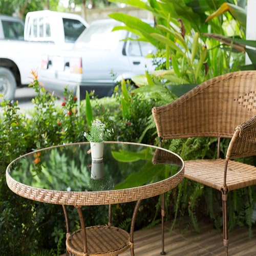 22" Round Tempered Glass Table Top P300