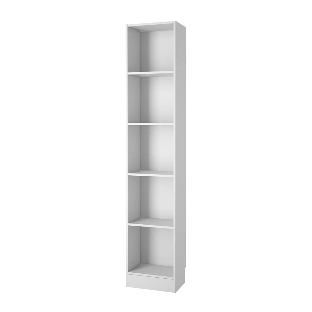 White 5-Shelf Bookcase X5687