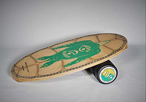 Balance Board with Non-Slip Deck and Roller E684327