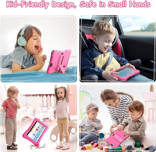 10 inch Android Tablet with 32GB Storage – Pink N6539