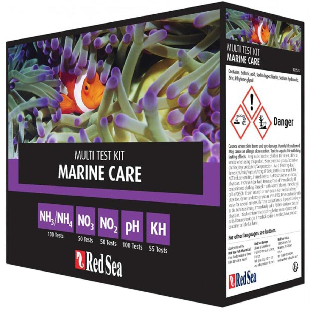 Red Sea Marine Care Test Kit F84798