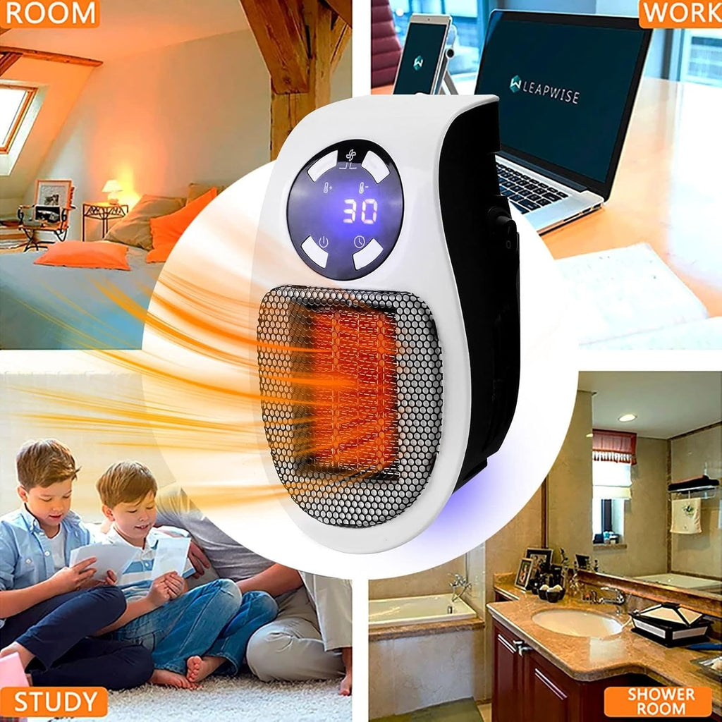 500W Ceramic Portable Space Heater F917