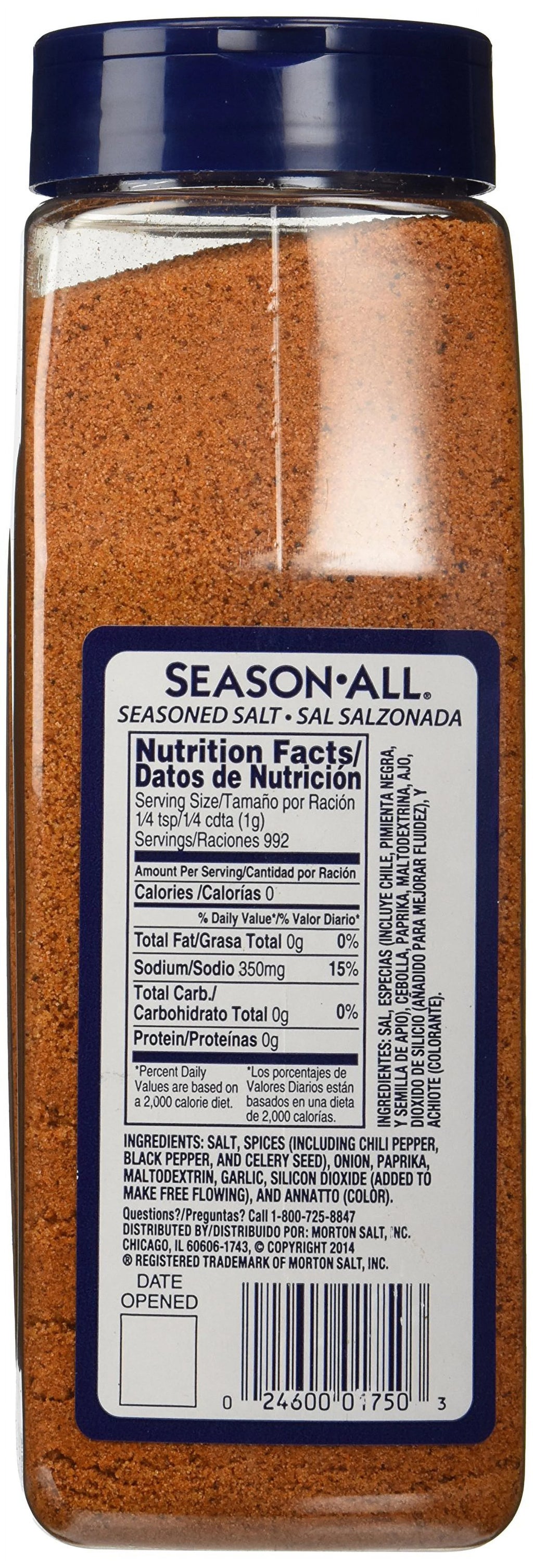 Seasoned Salt 35Oz G502962