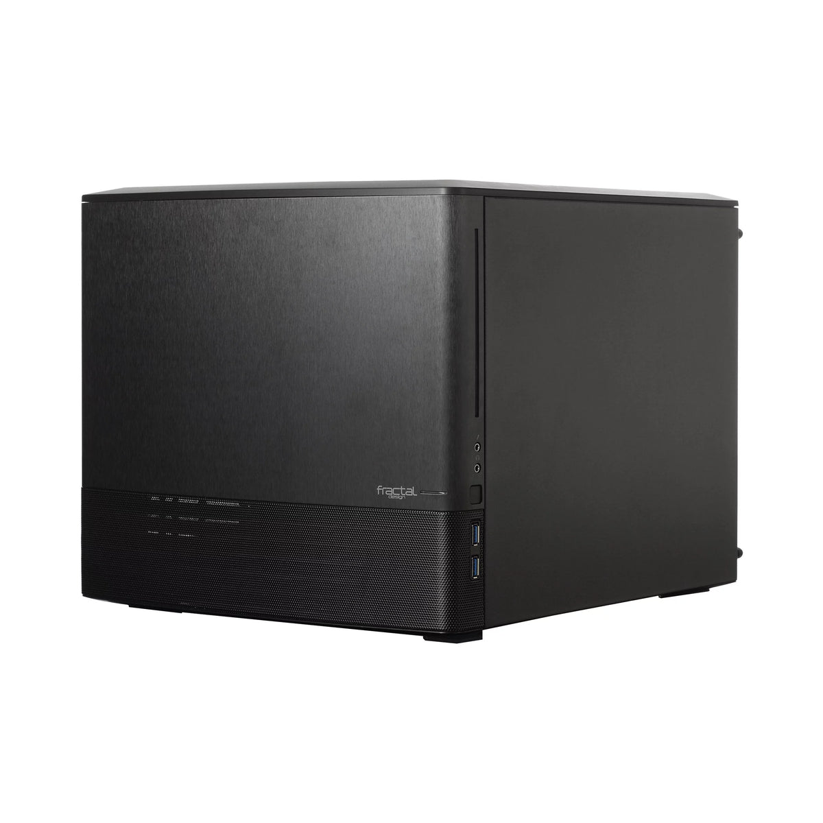 Black Window Aluminum/Steel Micro ATX Cube Computer Case I470452