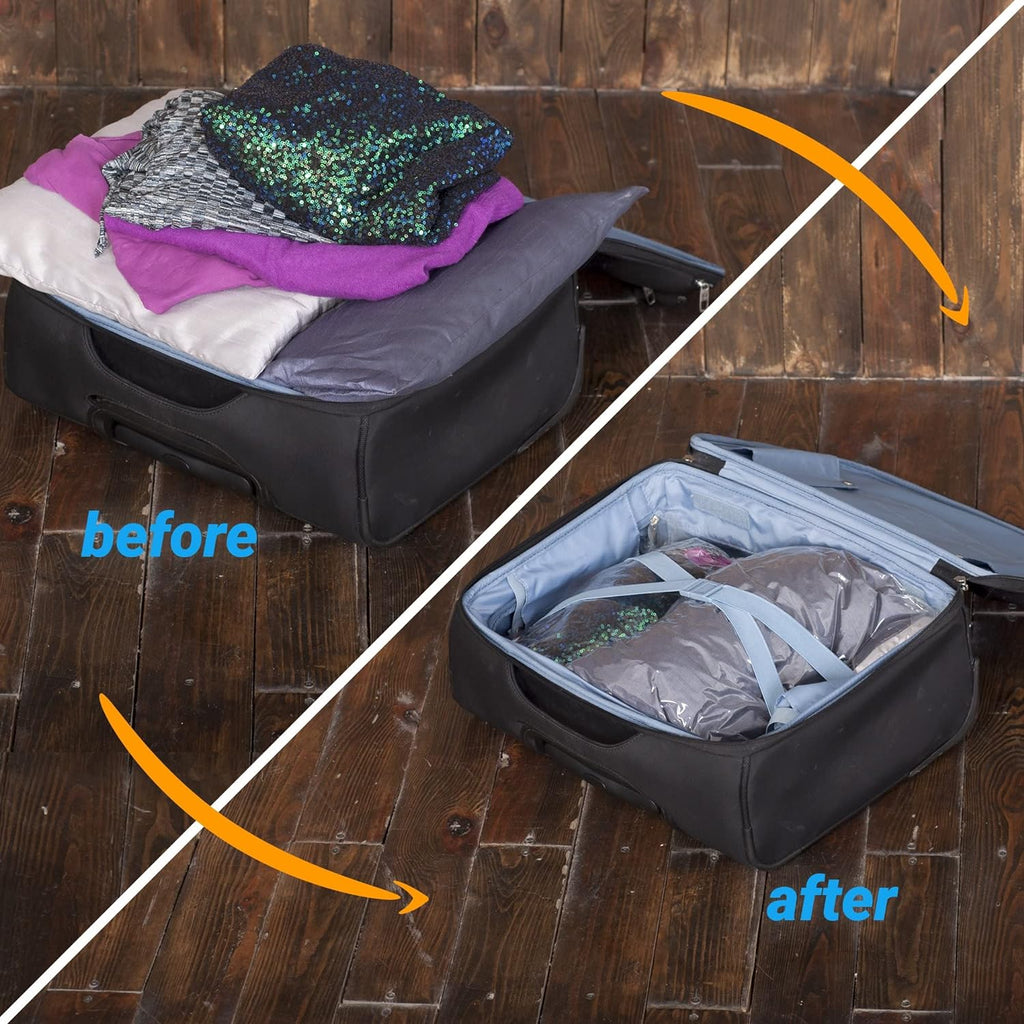 8 Space Saver Bags Roll-Up Compression Packing U78218