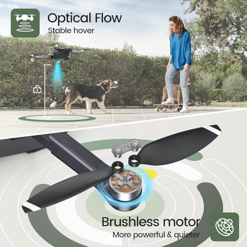 4K Camera GPS Drone with Brushless Motor, 46 Mins Flight V21946