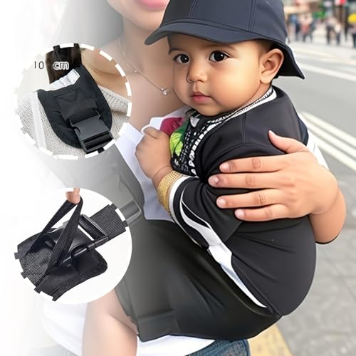 Navy Ergonomic Baby Sling Carrier with Adjustable Strap Y426948