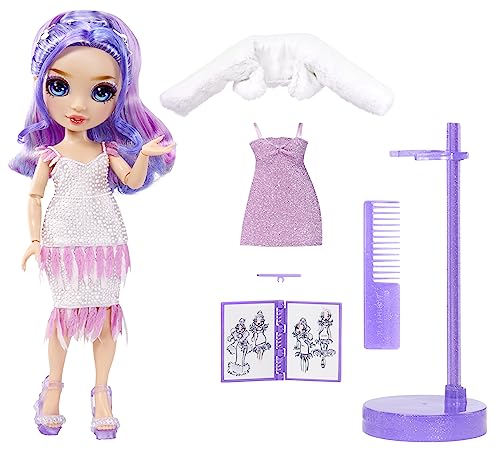 Purple 11” Fashion Doll and Playset with 2 Complete Doll Outfits and Fashion Play Accessories P1952