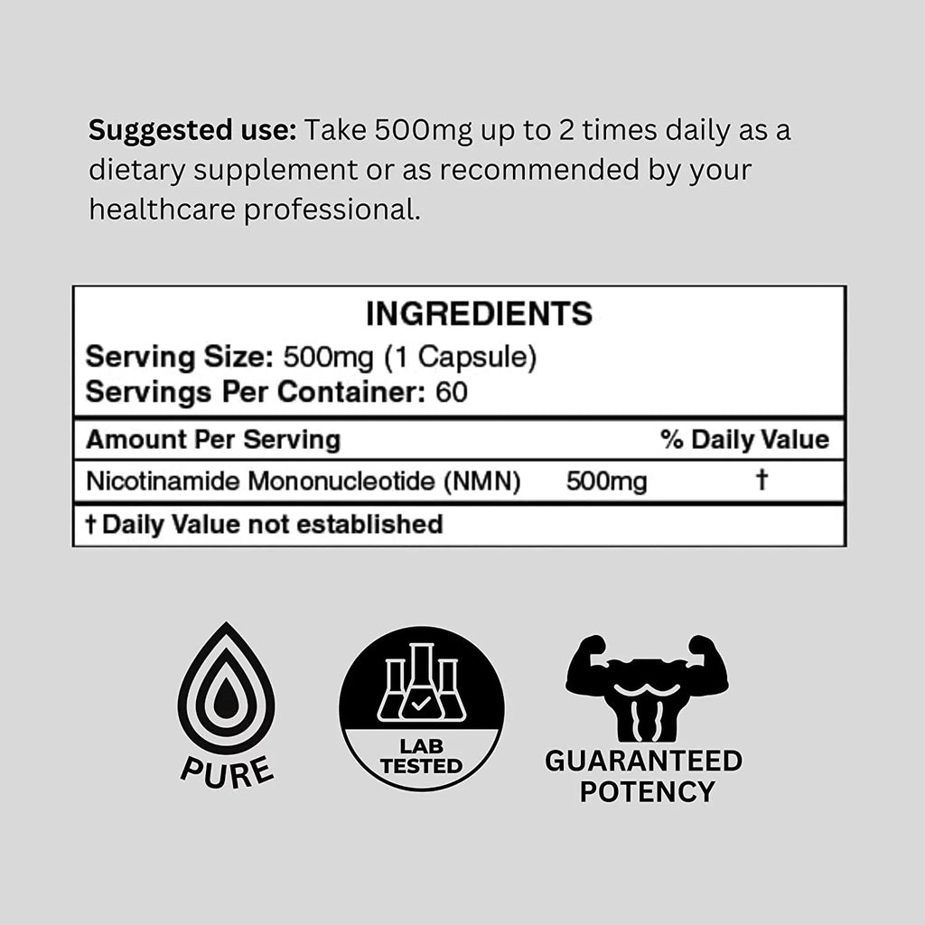 Nicotinamide Riboside (NR) Capsules 30ct 500mg V9220