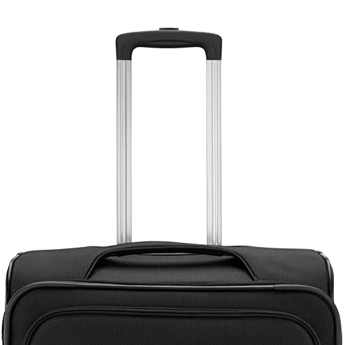 Sapphire Blue Softside Expandable Luggage with Spinner Wheels, 3PC SET N744895