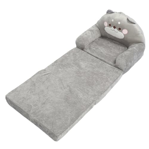 Grey Kids Folding Sofa N2837