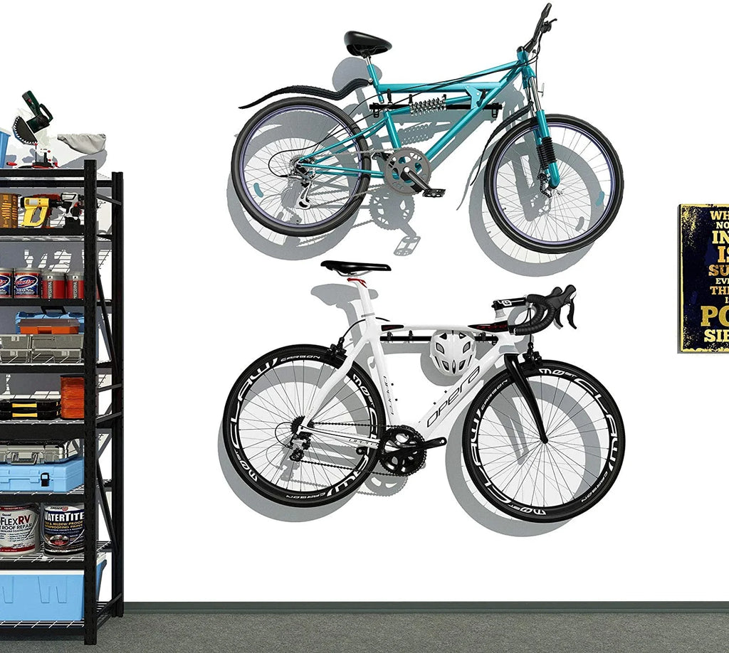 Heavy-Duty Wall Mount 6-Bike Storage Rack B2994