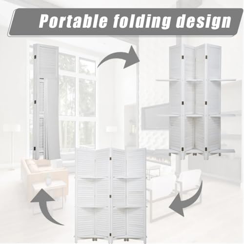 4 Panel Folding Room Divider A127869