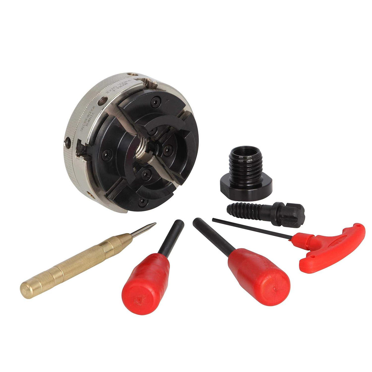 4-Jaw Self-Centering Wood Lathe Chuck T134697