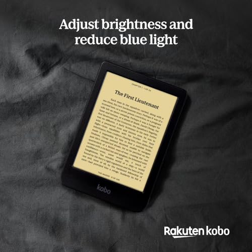 Black 6" Glare-Free Touchscreen eReader with 16GB Storage H38275
