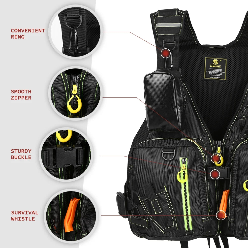 Fishing Floatation Vest Waistcoat R992290