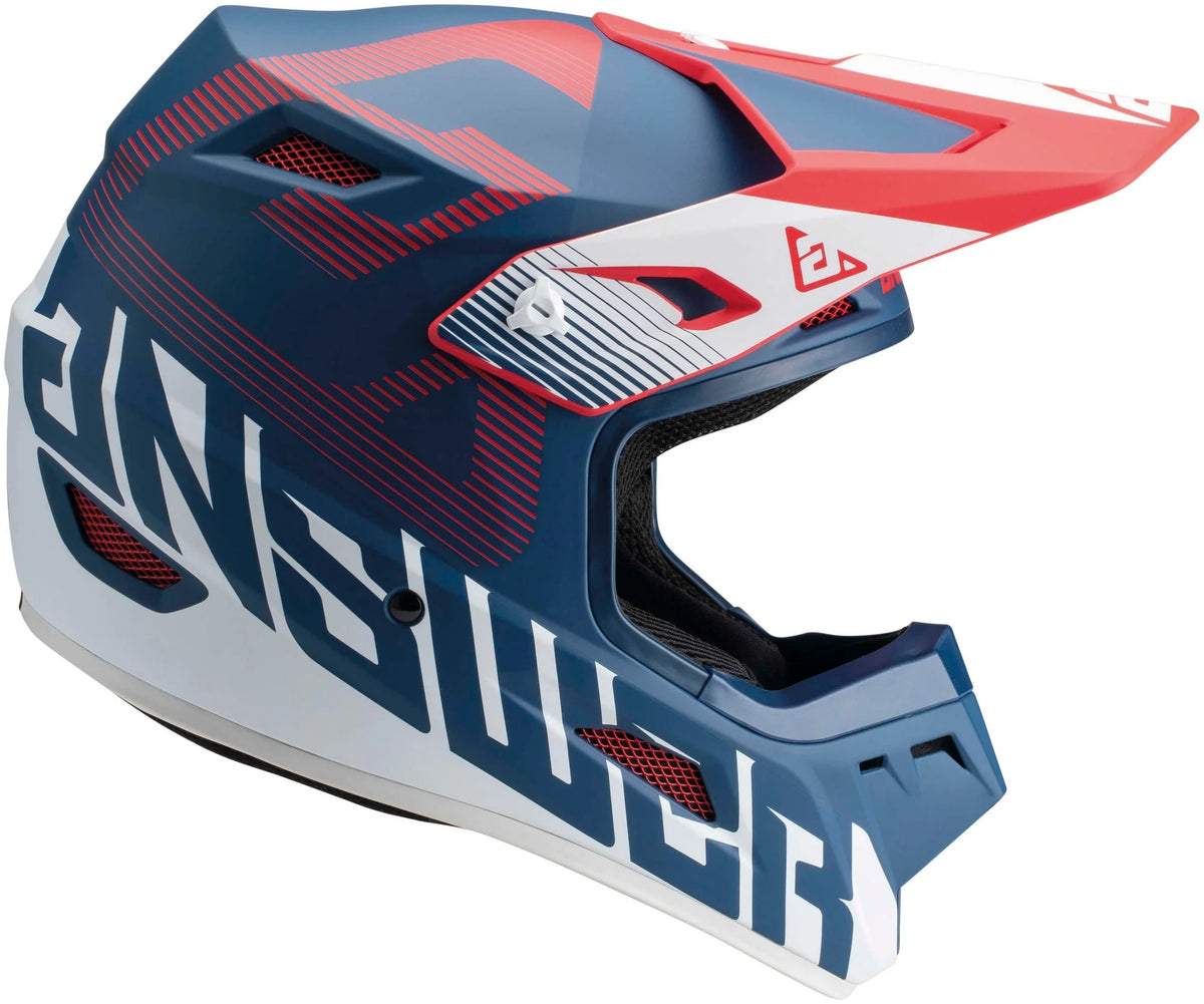 Red/White/Blue XL Offroad Helmet E450