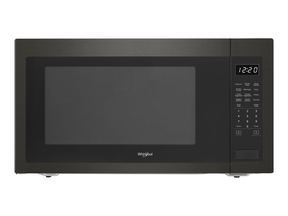2.2 cu. ft 1200 W Black Stainless Microwave Oven F4909