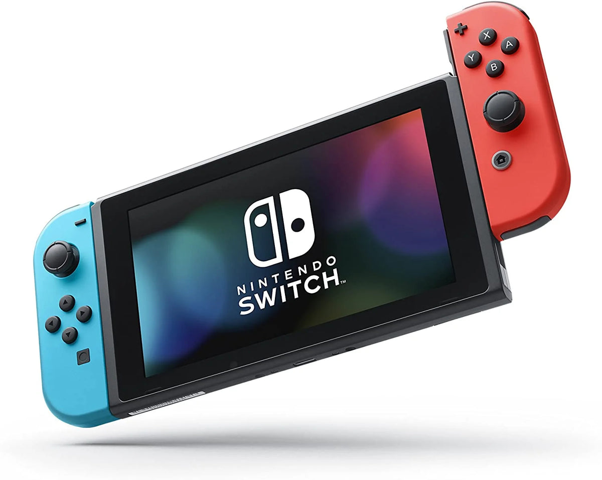 Nintendo Switch Console with Neon Blue & Red Joy-Con B5811
