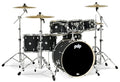 Satin Black 7-Piece Maple Shell Pack O79535