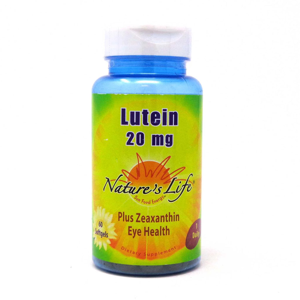 Lutein 20 mg Plus Zeaxanthin 60 Softgels F24758