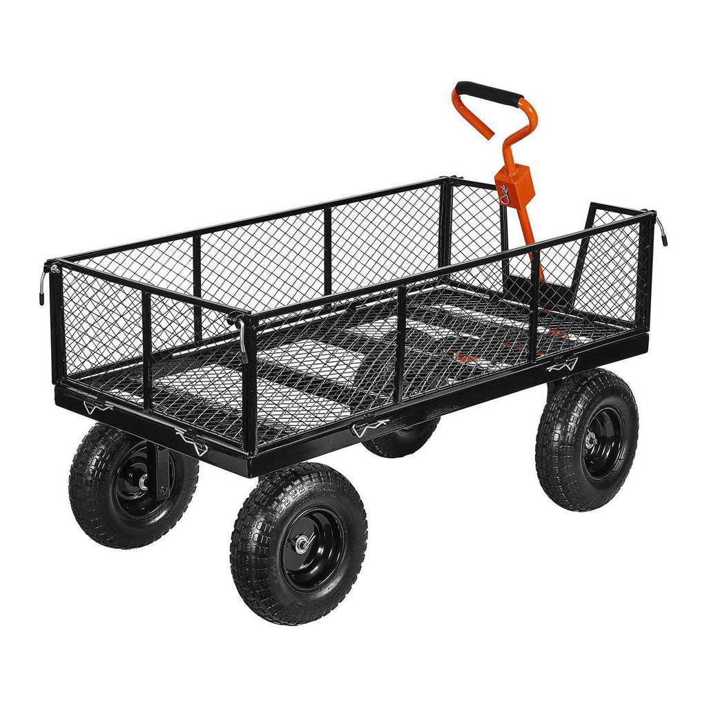 Steel Utility Cart with Removable Sides J816