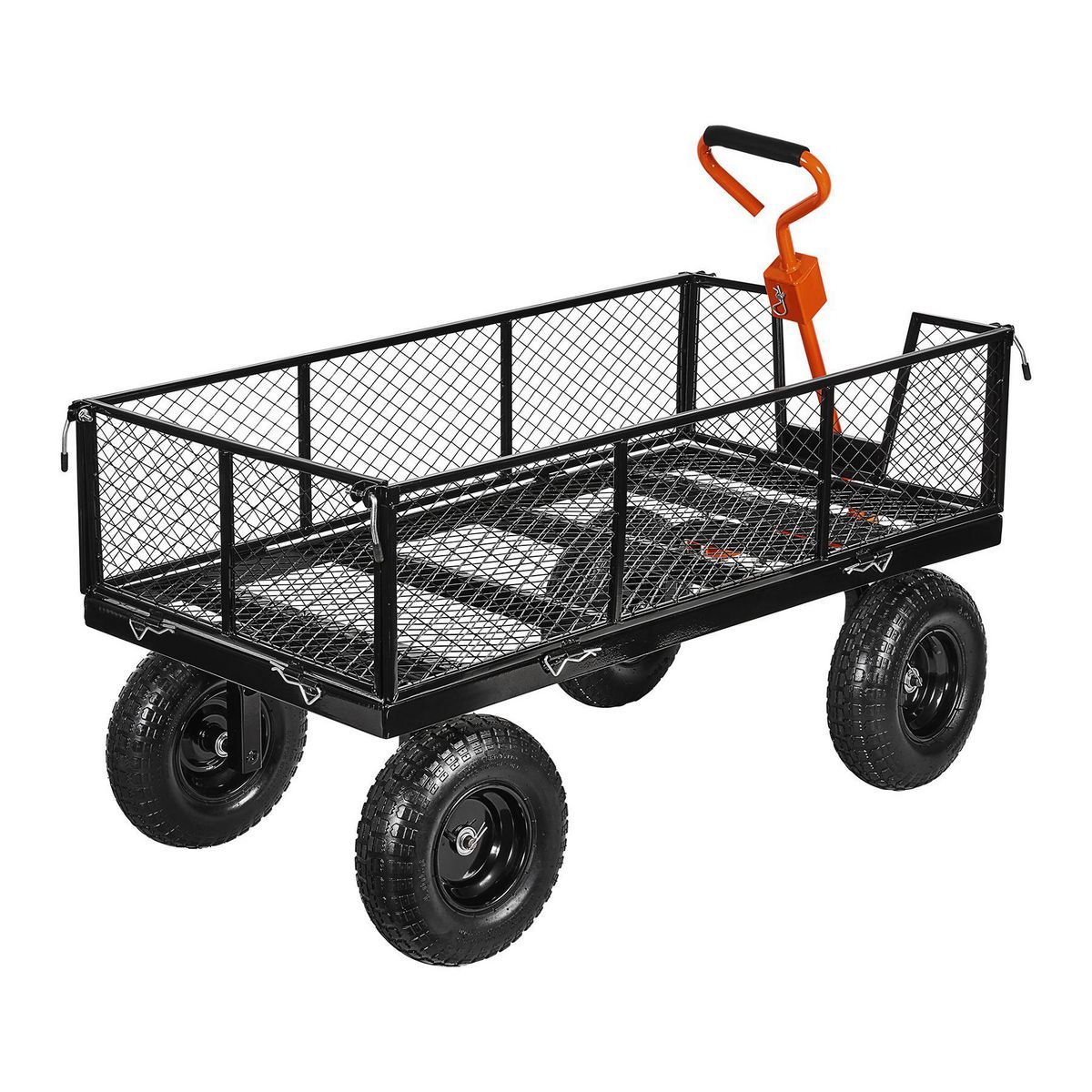 Steel Utility Cart with Removable Sides J816